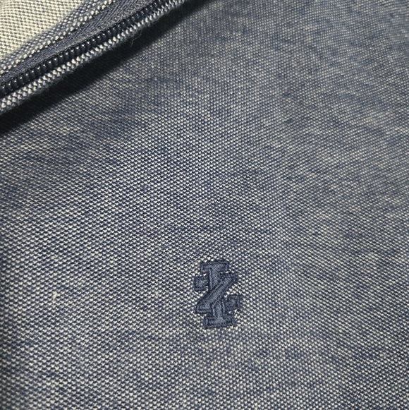 Izod Saltwater Relaxed Classics Quarter Zip  Slim Fit Pullover Sweatshirt XL - Picture 3 of 4